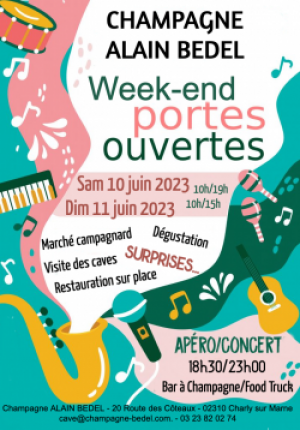 CHAMPAGNE ALAIN BEDEL - Les Portes Ouvertes chaque année en juin 
